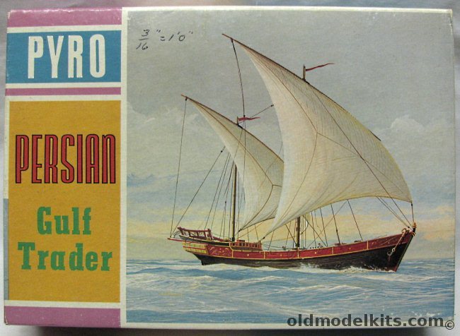 Pyro Persian Gulf Trader (Arab Baghla or Dhow), C252-125 plastic model kit